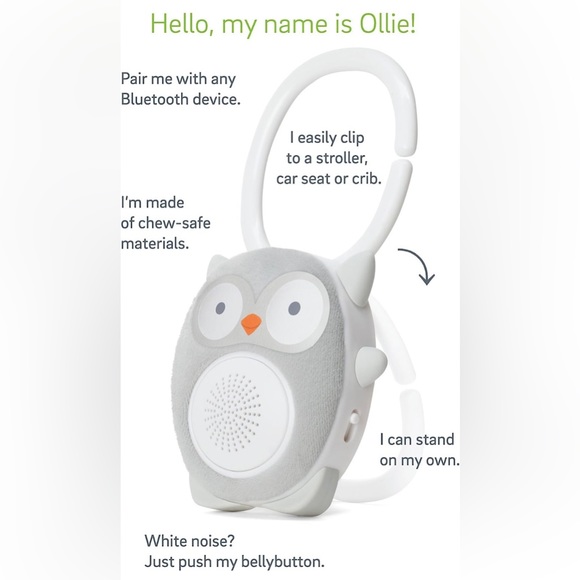 Portable Baby Sleep Soother - Rechargeable Bluetooth Noise Machine - Picture 2 of 11